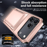 غطاء هاتف Kalebol مع حامل محفظة بطاقات قابل للطي ومضاد للصدمات، لهواتف iPhone 17 Pro Max، iPhone 17 Pro، iPhone 17، iPhone Air، iPhone 16 Pro Max، iPhone 16 Pro، iPhone 16 Plus، iPhone 16