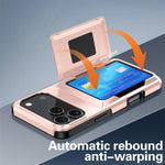 غطاء هاتف Kalebol مع حامل محفظة بطاقات قابل للطي ومضاد للصدمات، لهواتف iPhone 17 Pro Max، iPhone 17 Pro، iPhone 17، iPhone Air، iPhone 16 Pro Max، iPhone 16 Pro، iPhone 16 Plus، iPhone 16