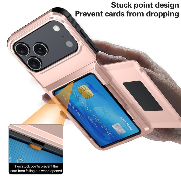 غطاء هاتف Kalebol مع حامل محفظة بطاقات قابل للطي ومضاد للصدمات، لهواتف iPhone 17 Pro Max، iPhone 17 Pro، iPhone 17، iPhone Air، iPhone 16 Pro Max، iPhone 16 Pro، iPhone 16 Plus، iPhone 16