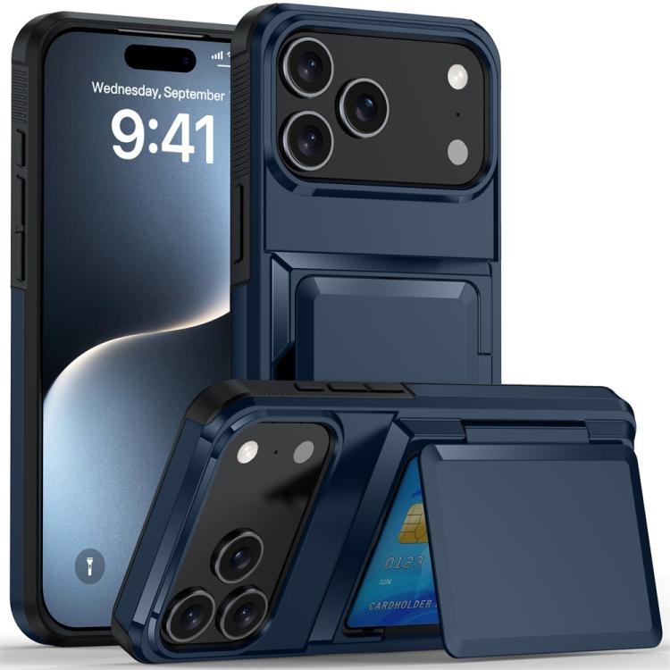 غطاء هاتف Kalebol مع حامل محفظة بطاقات قابل للطي ومضاد للصدمات، لهواتف iPhone 17 Pro Max، iPhone 17 Pro، iPhone 17، iPhone Air، iPhone 16 Pro Max، iPhone 16 Pro، iPhone 16 Plus، iPhone 16
