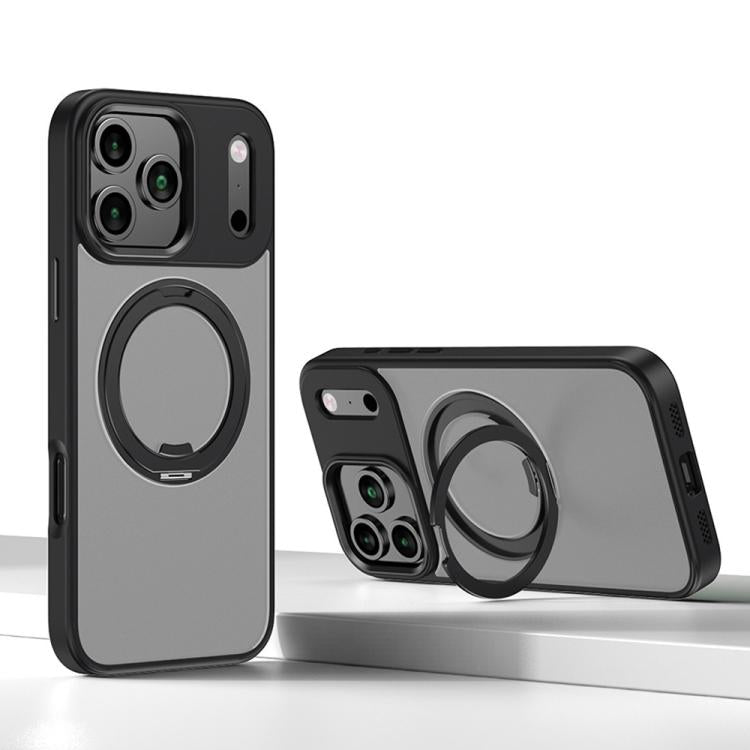 غطاء هاتف Kalebol مع حامل مغناطيسي دوار MagSafe، لهواتف iPhone 17 Pro Max، iPhone 17 Pro، iPhone 17، iPhone Air، iPhone 16 Pro Max، iPhone 16 Pro، iPhone 16 Plus، iPhone 16