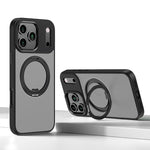 غطاء هاتف Kalebol مع حامل مغناطيسي دوار MagSafe، لهواتف iPhone 17 Pro Max، iPhone 17 Pro، iPhone 17، iPhone Air، iPhone 16 Pro Max، iPhone 16 Pro، iPhone 16 Plus، iPhone 16