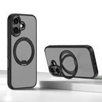 غطاء هاتف Kalebol مع حامل مغناطيسي دوار MagSafe، لهواتف iPhone 17 Pro Max، iPhone 17 Pro، iPhone 17، iPhone Air، iPhone 16 Pro Max، iPhone 16 Pro، iPhone 16 Plus، iPhone 16