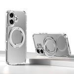 غطاء هاتف Kalebol مع حامل مغناطيسي دوار MagSafe، لهواتف iPhone 17 Pro Max، iPhone 17 Pro، iPhone 17، iPhone Air، iPhone 16 Pro Max، iPhone 16 Pro، iPhone 16 Plus، iPhone 16