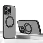 غطاء هاتف Kalebol مع حامل مغناطيسي دوار MagSafe، لهواتف iPhone 17 Pro Max، iPhone 17 Pro، iPhone 17، iPhone Air، iPhone 16 Pro Max، iPhone 16 Pro، iPhone 16 Plus، iPhone 16