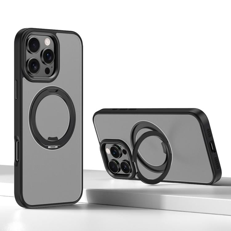 غطاء هاتف Kalebol مع حامل مغناطيسي دوار MagSafe، لهواتف iPhone 17 Pro Max، iPhone 17 Pro، iPhone 17، iPhone Air، iPhone 16 Pro Max، iPhone 16 Pro، iPhone 16 Plus، iPhone 16