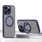 غطاء هاتف Kalebol مع حامل مغناطيسي دوار MagSafe، لهواتف iPhone 17 Pro Max، iPhone 17 Pro، iPhone 17، iPhone Air، iPhone 16 Pro Max، iPhone 16 Pro، iPhone 16 Plus، iPhone 16