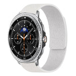 سوار ساعة سيليكون مغناطيسي ناعم بنقشة قشرة الليتشي، لساعات Samsung Galaxy Watch Ultra 47mm / Ultra 2025، وSamsung Galaxy Watch8 / 8 Classic
