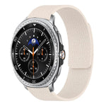 سوار ساعة سيليكون مغناطيسي ناعم بنقشة قشرة الليتشي، لساعات Samsung Galaxy Watch Ultra 47mm / Ultra 2025، وSamsung Galaxy Watch8 / 8 Classic