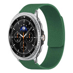 سوار ساعة سيليكون مغناطيسي ناعم بنقشة قشرة الليتشي، لساعات Samsung Galaxy Watch Ultra 47mm / Ultra 2025، وSamsung Galaxy Watch8 / 8 Classic