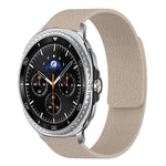 سوار ساعة سيليكون مغناطيسي ناعم بنقشة قشرة الليتشي، لساعات Samsung Galaxy Watch Ultra 47mm / Ultra 2025، وSamsung Galaxy Watch8 / 8 Classic