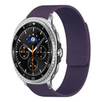 سوار ساعة سيليكون مغناطيسي ناعم بنقشة قشرة الليتشي، لساعات Samsung Galaxy Watch Ultra 47mm / Ultra 2025، وSamsung Galaxy Watch8 / 8 Classic