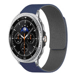 سوار ساعة سيليكون مغناطيسي ناعم بنقشة قشرة الليتشي، لساعات Samsung Galaxy Watch Ultra 47mm / Ultra 2025، وSamsung Galaxy Watch8 / 8 Classic
