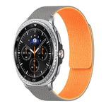سوار ساعة سيليكون مغناطيسي ناعم بنقشة قشرة الليتشي، لساعات Samsung Galaxy Watch Ultra 47mm / Ultra 2025، وSamsung Galaxy Watch8 / 8 Classic