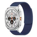 سوار ساعة سيليكون مغناطيسي ناعم بنقشة قشرة الليتشي، لساعات Samsung Galaxy Watch Ultra 47mm / Ultra 2025، وSamsung Galaxy Watch8 / 8 Classic