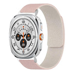سوار ساعة سيليكون مغناطيسي ناعم بنقشة قشرة الليتشي، لساعات Samsung Galaxy Watch Ultra 47mm / Ultra 2025، وSamsung Galaxy Watch8 / 8 Classic