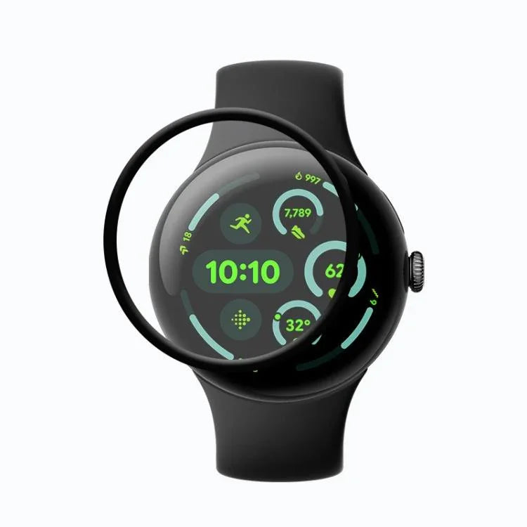 فيلم حماية شاشة مركب عالي الدقة، لساعات Google Pixel Watch 4 مقاس 45مم، وللساعات Google Pixel Watch 4 مقاس 41مم