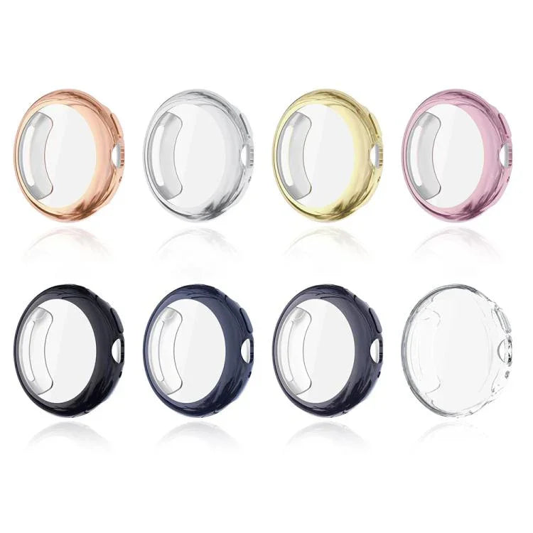 غطاء حماية ساعة من TPU مطلي بالكامل، لساعات Google Pixel Watch4 مقاس 45مم، وللساعات Google Pixel Watch4 مقاس 41مم