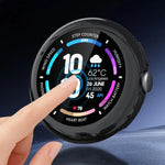 غطاء حماية ساعة من TPU مطلي بالكامل، لساعات Google Pixel Watch4 مقاس 45مم، وللساعات Google Pixel Watch4 مقاس 41مم