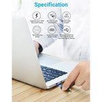 محول OTG 2 في 1 JUNSUNMAY USB 3.0 إلى Micro USB وType-C، 2 في 1