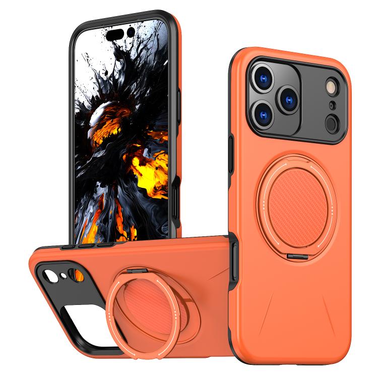 حامل دوران مغناطيسي MagSafe من Kalebol مع غطاء هاتف من PC، لهواتف iPhone 17 Pro Max، iPhone 17 Pro، iPhone 17، iPhone Air، iPhone 16 Pro Max، iPhone 16 Pro