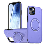 حامل دوران مغناطيسي MagSafe من Kalebol مع غطاء هاتف من PC، لهواتف iPhone 16 Plus، iPhone 16، iPhone 15 Pro Max، iPhone 15 Pro، iPhone 15، iPhone 14
