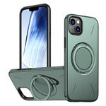 حامل دوران مغناطيسي MagSafe من Kalebol مع غطاء هاتف من PC، لهواتف iPhone 16 Plus، iPhone 16، iPhone 15 Pro Max، iPhone 15 Pro، iPhone 15، iPhone 14