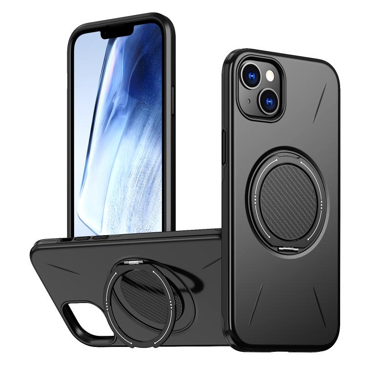 Kalebol Magnetic MagSafe Rotation Holder PC Phone Case, For iPhone 14 Pro, For iPhone 14 Pro Max, For iPhone 13 Pro Max, For iPhone 13 Pro, For iPhone 13