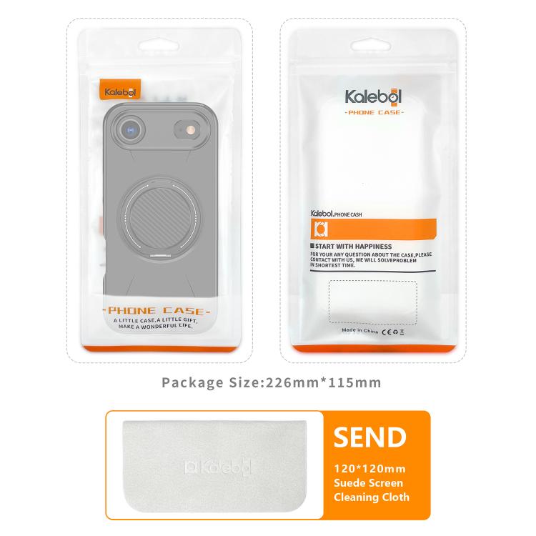 Kalebol Magnetic MagSafe Rotation Holder PC Phone Case, For iPhone 17 Pro Max, For iPhone 17 Pro, For iPhone 17, For iPhone Air, For iPhone 16 Pro Max, For iPhone 16 Pro
