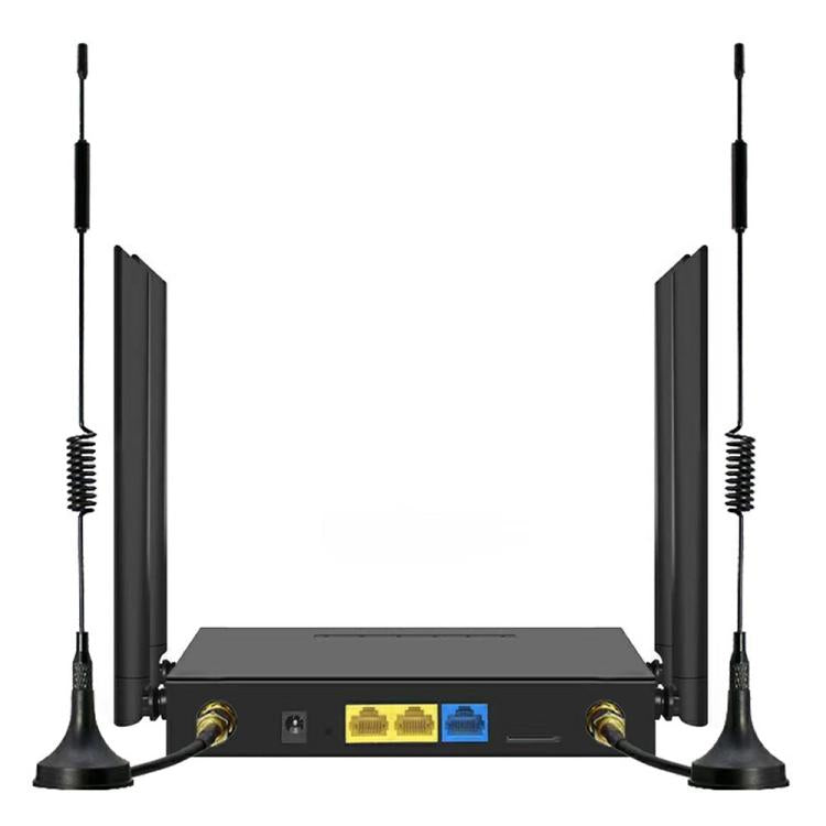 راوتر 4G LTE مع هوائيين شفط خارجيين ED126-E راوتر شبكة لاسلكية CPE واي فاي، قابس الولايات المتحدة، قابس الاتحاد الأوروبي