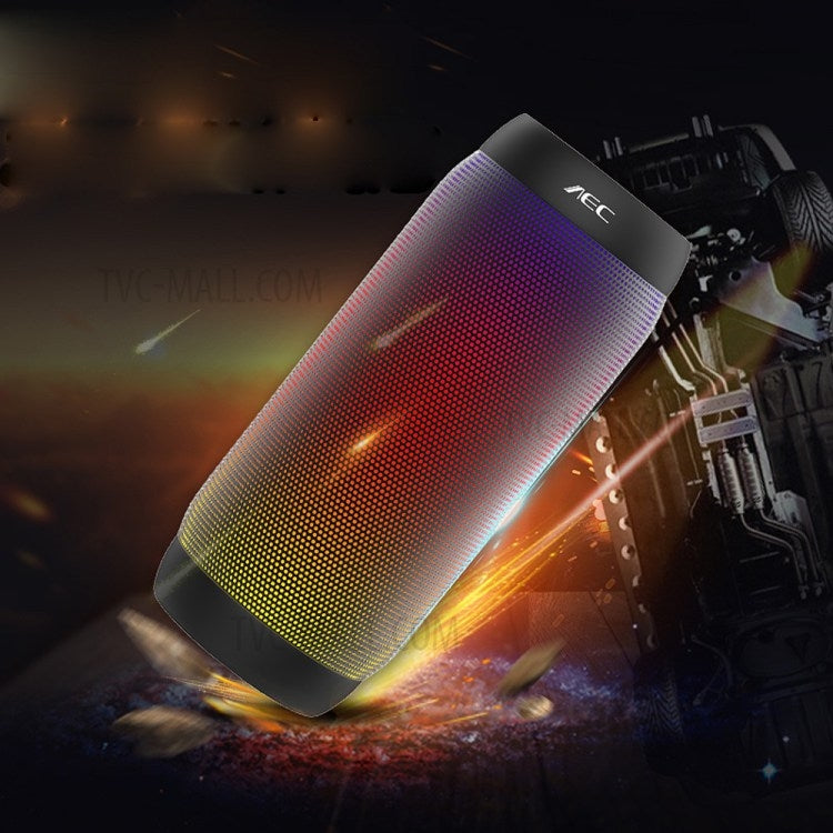 مكبر صوت ستيريو عالي الدقة لاسلكي ملون LED BQ615 PRO، يجمع بين بلوتوث + مشغل بطاقة TF + راديو FM + AUX + NFC، BQ615 PRO
