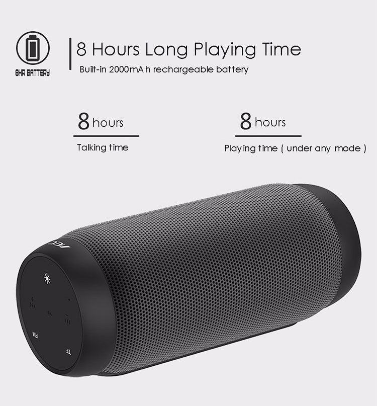 مكبر صوت ستيريو عالي الدقة لاسلكي ملون LED BQ615 PRO، يجمع بين بلوتوث + مشغل بطاقة TF + راديو FM + AUX + NFC، BQ615 PRO