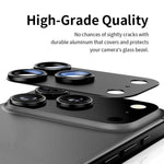 فيلم واقي حلقة عدسة معدني بتغطية كاملة من Kalebol Armor، لهاتف iPhone 17