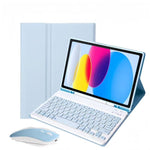 Detachable Magnetic Bluetooth Keyboard Tablet Case with Mouse, For iPad 2025, For iPad 2022