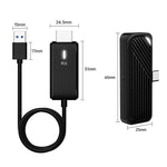 مرسل ومستقبل HDMI لاسلكي للابتوب/الكمبيوتر/التلفاز/الصندوق/البروجيكتور