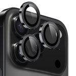 واقي عدسة كاميرا NORTHJO حلقة معدنية CD فيلم زجاج مقسى، لهواتف iPhone 17 Pro / 17 Pro Max