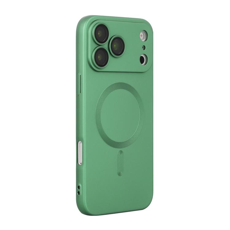 غطاء هاتف TPU مطفي مع MagSafe وفيلم عدسة من ENKAY، لهواتف iPhone 17 Pro Max، iPhone 17 Pro، iPhone 17، iPhone Air