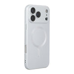 غطاء هاتف TPU مطفي مع MagSafe وفيلم عدسة من ENKAY، لهواتف iPhone 17 Pro Max، iPhone 17 Pro، iPhone 17، iPhone Air