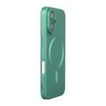 غطاء هاتف TPU مطفي مع MagSafe وفيلم عدسة من ENKAY، لهواتف iPhone 17 Pro Max، iPhone 17 Pro، iPhone 17، iPhone Air