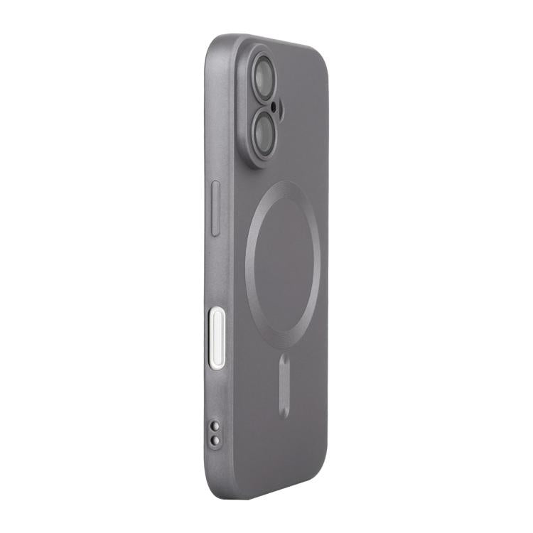 غطاء هاتف TPU مطفي مع MagSafe وفيلم عدسة من ENKAY، لهواتف iPhone 17 Pro Max، iPhone 17 Pro، iPhone 17، iPhone Air