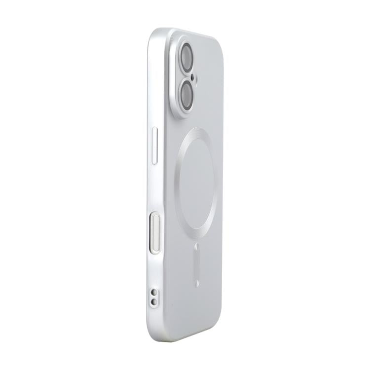 غطاء هاتف TPU مطفي مع MagSafe وفيلم عدسة من ENKAY، لهواتف iPhone 17 Pro Max، iPhone 17 Pro، iPhone 17، iPhone Air