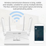 راوتر بطاقة SIM إصدار أوراسيان CPE907-E بسرعة تحميل 150Mbps مع 4 هوائيات، راوتر واي فاي 4G LTE، قابس الولايات المتحدة، قابس الاتحاد الأوروبي