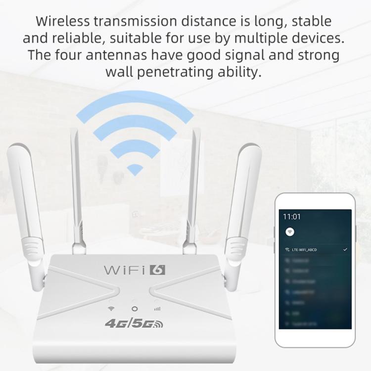 راوتر بطاقة SIM إصدار أوراسيان CPE907-E بسرعة تحميل 150Mbps مع 4 هوائيات، راوتر واي فاي 4G LTE، قابس الولايات المتحدة، قابس الاتحاد الأوروبي