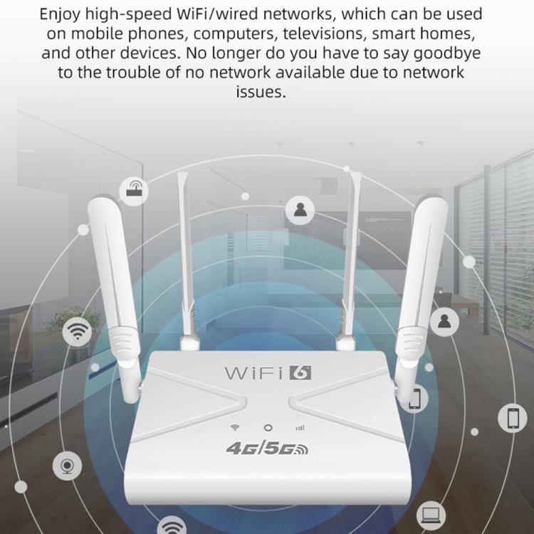 راوتر بطاقة SIM إصدار أوراسيان CPE907-E بسرعة تحميل 150Mbps مع 4 هوائيات، راوتر واي فاي 4G LTE، قابس الولايات المتحدة، قابس الاتحاد الأوروبي