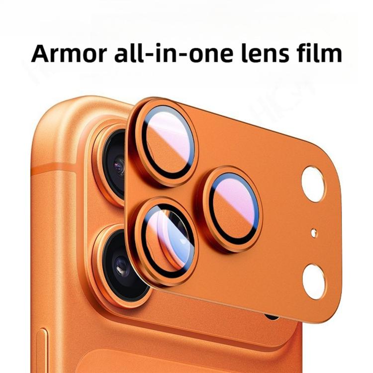 فيلم واقي حلقة عدسة معدنية كاملة التغطية من Kalebol Armor، لهواتف iPhone 17 Pro Max، iPhone 17 Pro