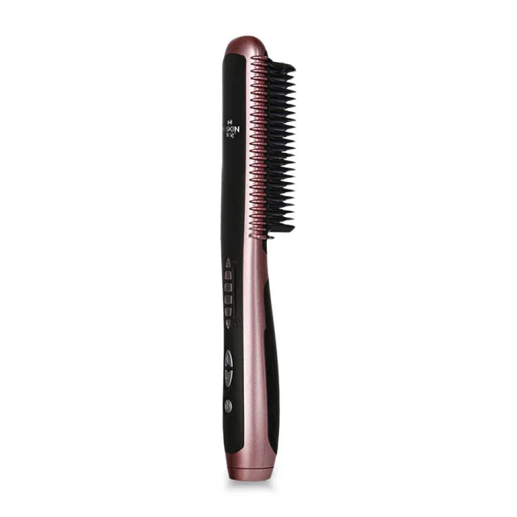 مكواة شعر كهربائية سيراميكية من K-SKIN موديل KD388A، مشط تسخين PTC للعناية بالشعر وتصفيفه، مشط تدليك أوتوماتيكي، مكواة فرد الشعر