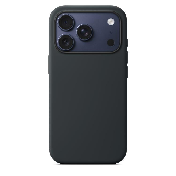 غطاء هاتف من السيليكون السائل مع فتحة حبل رسمي، لهواتف iPhone 17 Pro Max و iPhone 17 Pro و iPhone 17