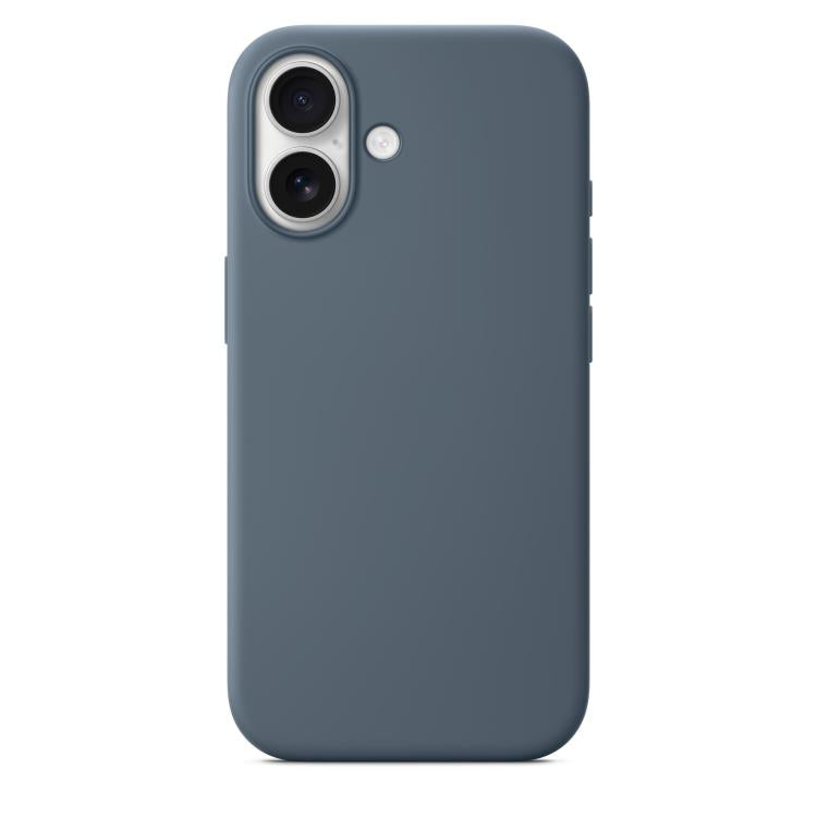 غطاء هاتف من السيليكون السائل مع فتحة حبل رسمي، لهواتف iPhone 17 Pro Max و iPhone 17 Pro و iPhone 17