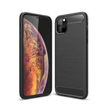 Brushed Texture Carbon Fiber TPU Case for  iPhone XI Max 2019, For iPhone 11 Pro Max