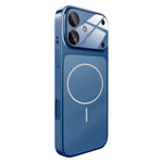 غطاء هاتف MagSafe مطفي مع نافذة عدسة كبيرة 17، لهواتف iPhone 13 Pro Max، iPhone 13 Pro، iPhone 13، iPhone 12، iPhone 12 Pro Max، iPhone 12 Pro، iPhone 11 Pro Max، iPhone 11